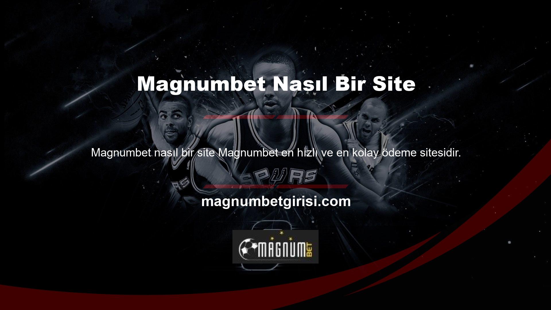 Bu, uzun süredir çevrimiçi casino ve casino endüstrisine hizmet veren Magnumbet web sitesidir